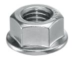 Sechskant-Flanschmutter aus Edelstahl (metrisch)