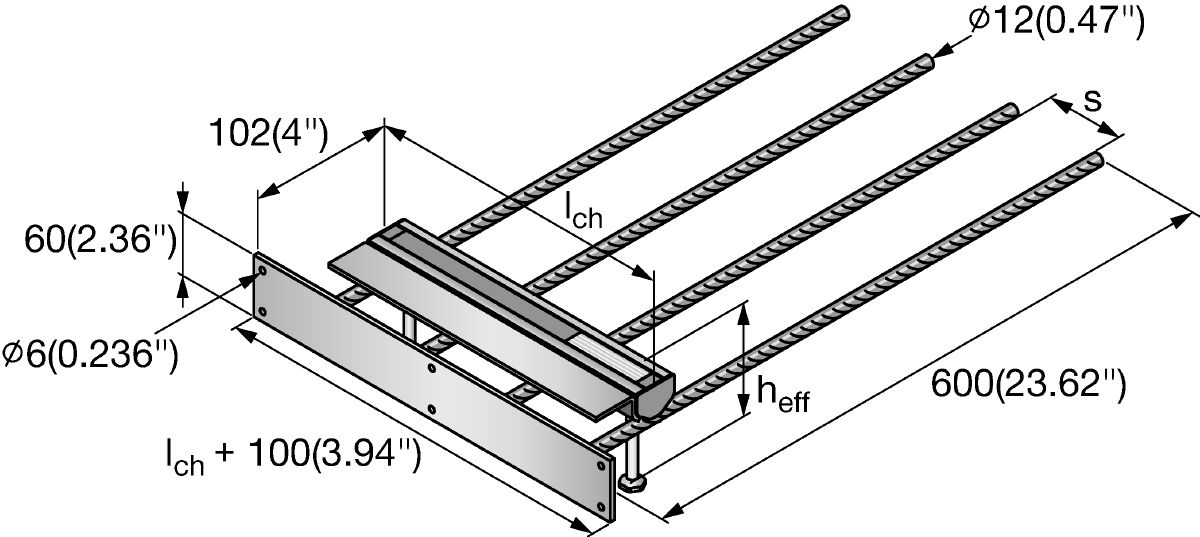 HAC-EDGE S w/ dimensions metric & fractional
