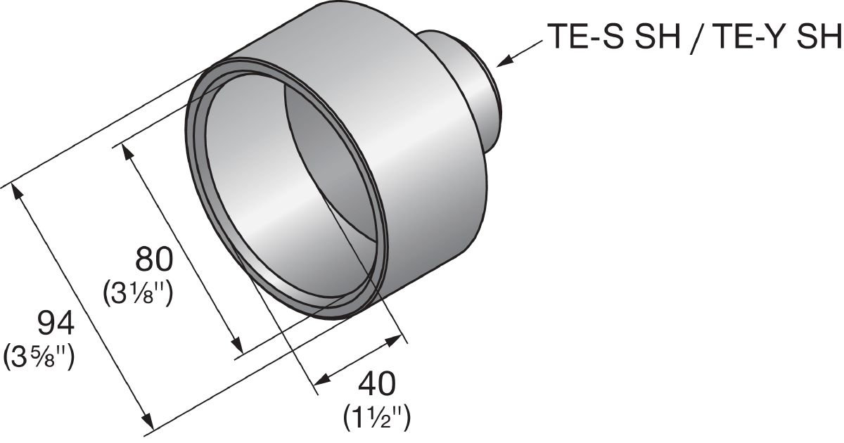 Open and editable Illustration with dimensions for TE-Y/S PC 8 Pile Cap, created in Nov 2022. Metric and imperial