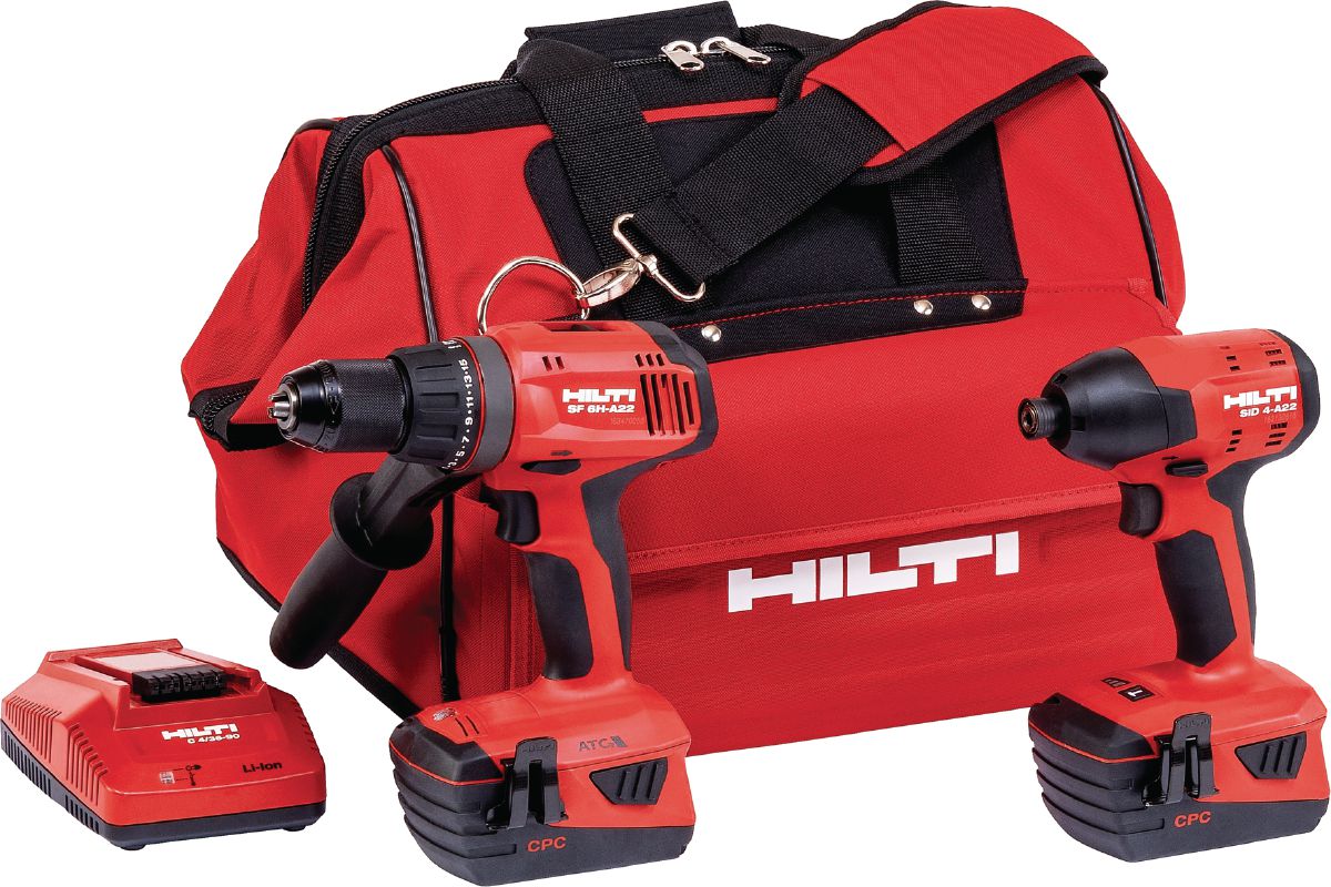 SF 6H-A22, SID 4-A22, CPC combo, Cordless combo, Two tools, HNA