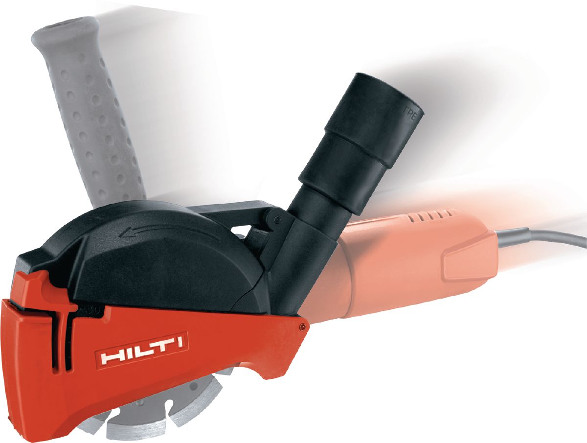 Milwaukee DEC230K - Aspirateur D'Extraction Pour Poussière, Compatible Avec Meuleuses 230 Mm | Accessoire De Coupe, Rouge