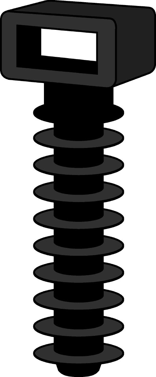 ECT Cable tie anchor (low)