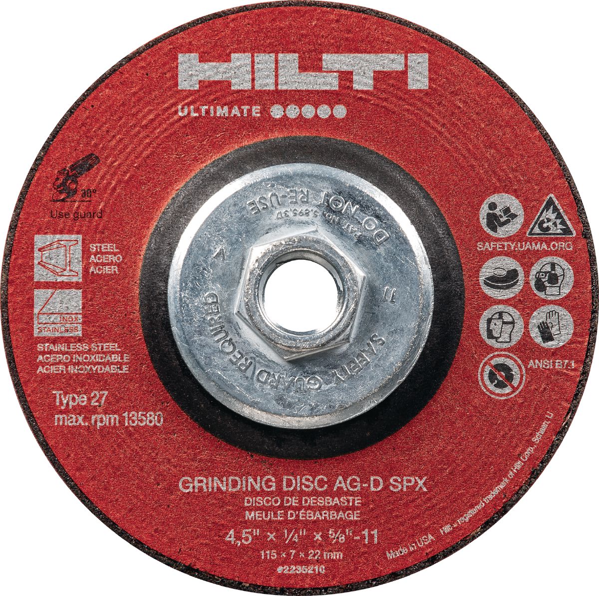 AG-D SPX Grinding with HUB - Ultimate, r10487400