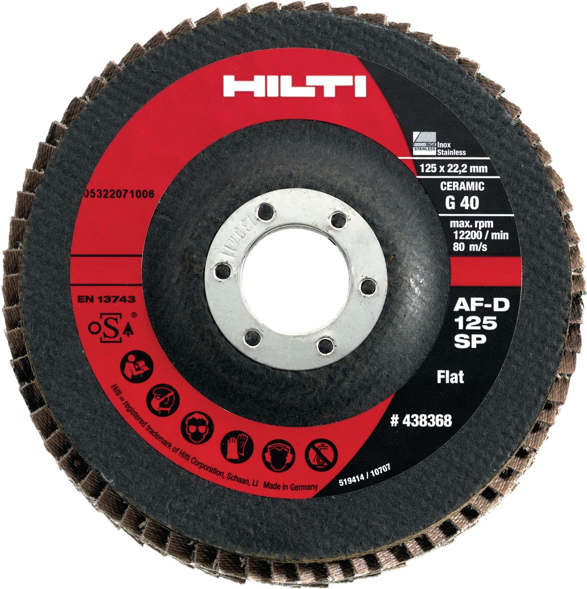 AF-D 125 SP Flat Ceramic