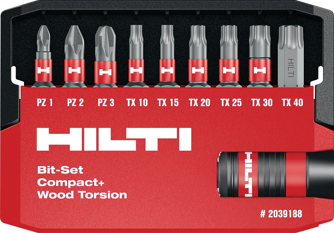 Bit-Set Compact+ Wood Torsion