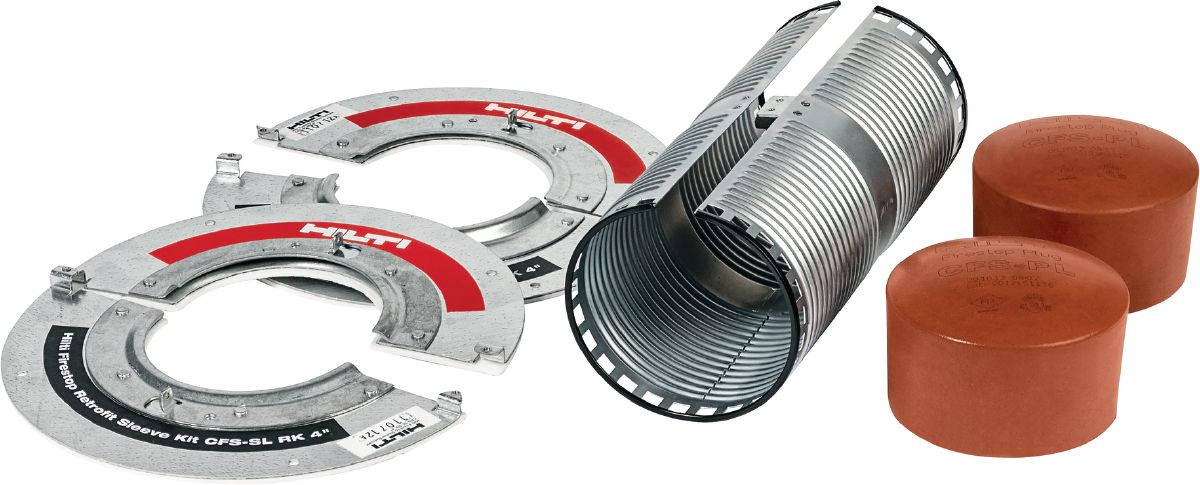 Firestop Retrofit Sleeve Kit CFS-SL RK 4