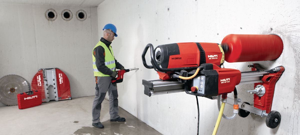 Carotatrice DD 350 CA Carotaggio A Diamante Hilti Italy