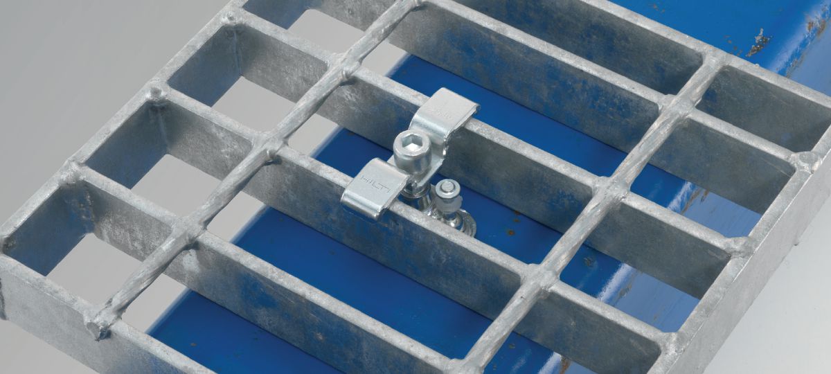 X GR Grating Clip With Nail Fastening Elements Hilti USA