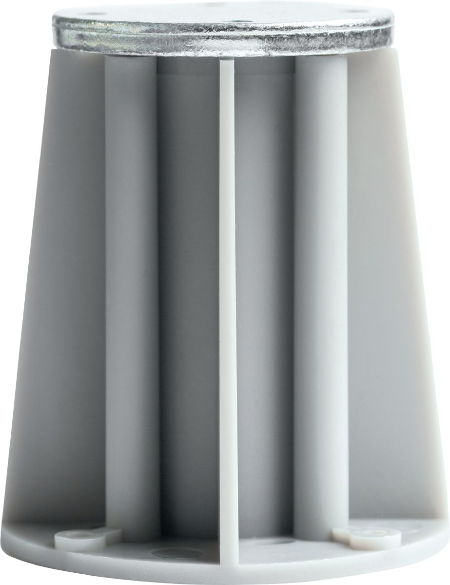 Single point cast-in multithread (3/8"+1/2"+5/8"+3/4") pan joist deck anchor - Side view