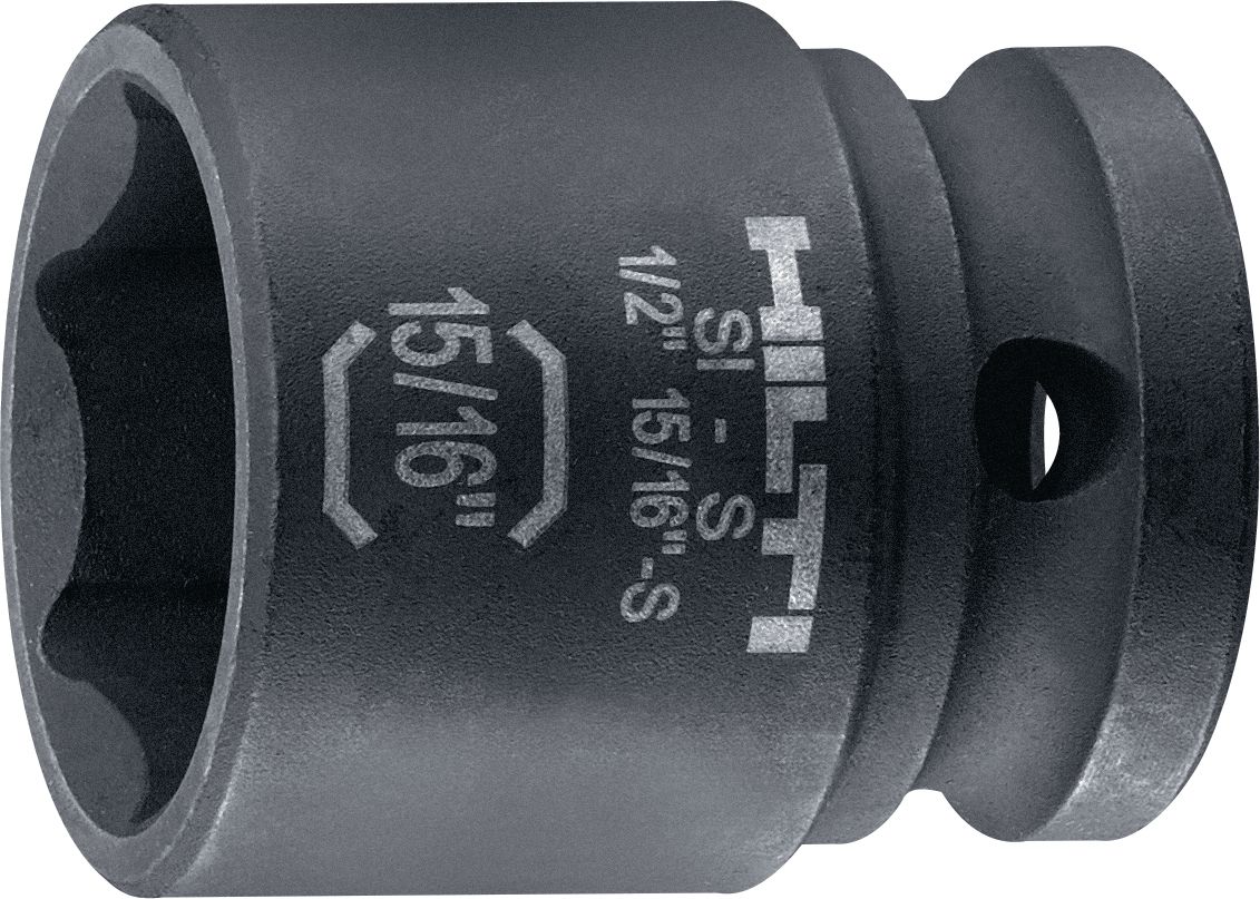 Impact socket S-NSD 1/2"-15/16" S
