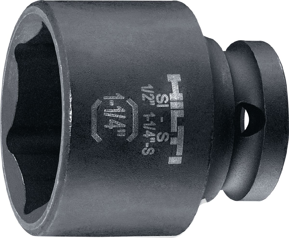Impact socket S-NSD 1/2"-1-1/4" S