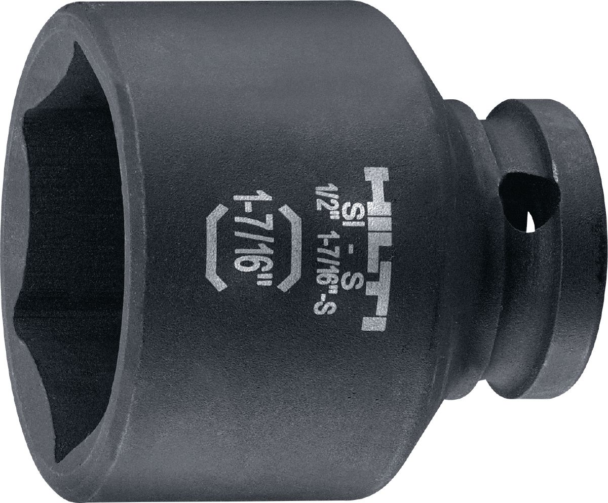 Impact socket S-NSD 1/2"-1-7/16" S