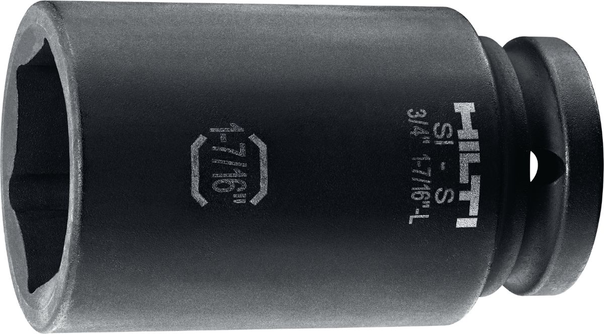 Impact socket SI-S 3/4" - 1-7/16 L
