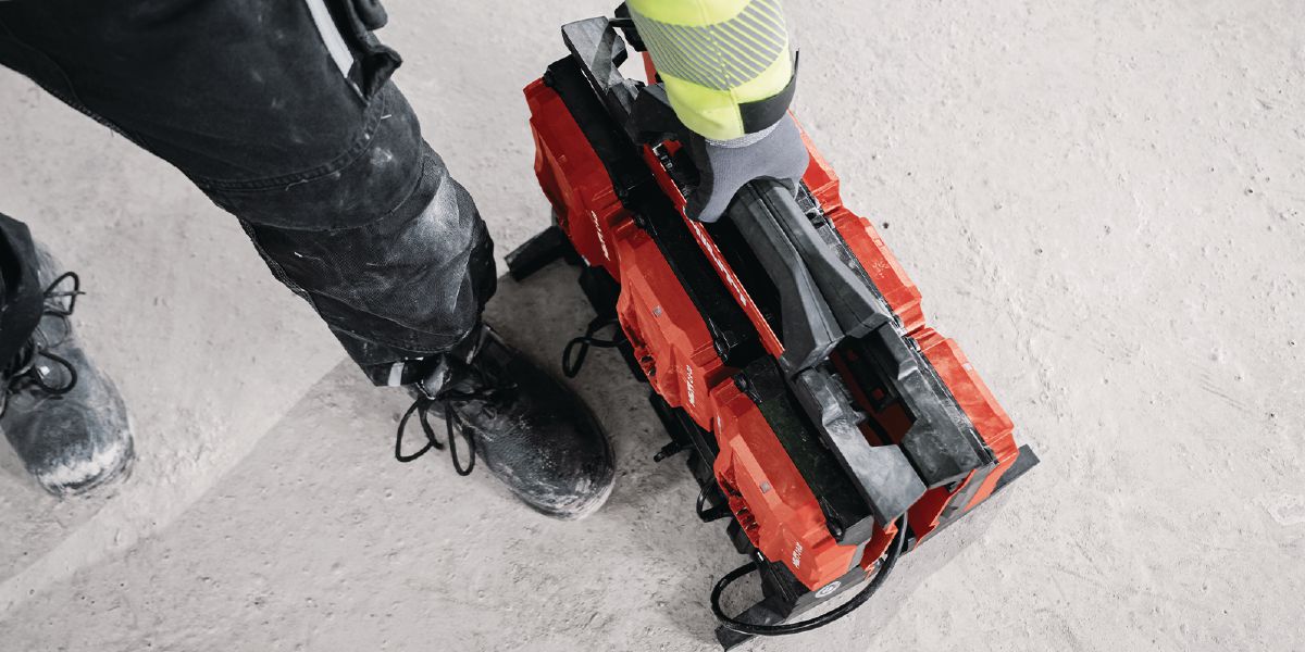 Cropped application picture of the CI D 4-22 Charging Dock