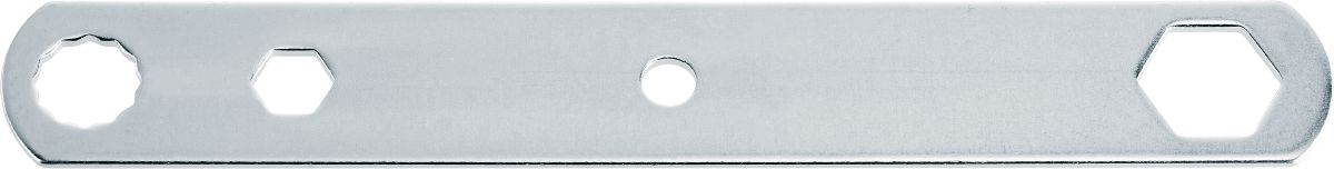 Still life picture of the wrench to be used with the cordless table saw SCT 60-22. This item is part of the accessory set SCT 60-WDB (item number 2456164)