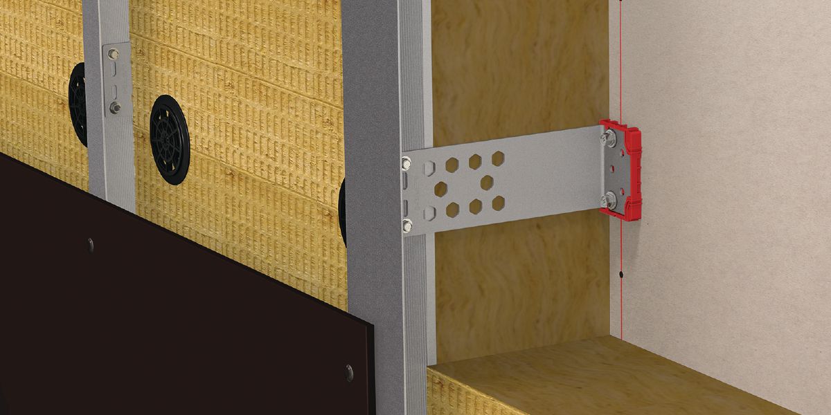 3D still life image of the MFT-VSI 7.6 M Brackets