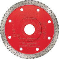 Mini Disque Diamant 75 Mm M14 - Pro Pour Retaillage Carrelage, Creusage Colle & Finition Jonction