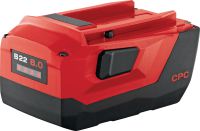 B22 8.0 22V バッテリー - バッテリー・充電器 - Hilti Japan