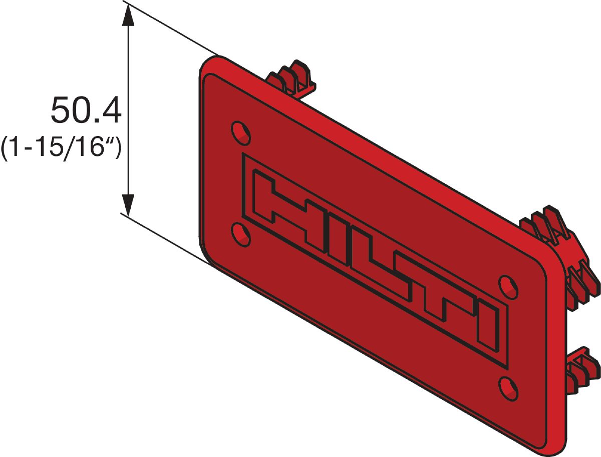 MT-EC-80 Girder end cap - System connectors and interfaces - Hilti