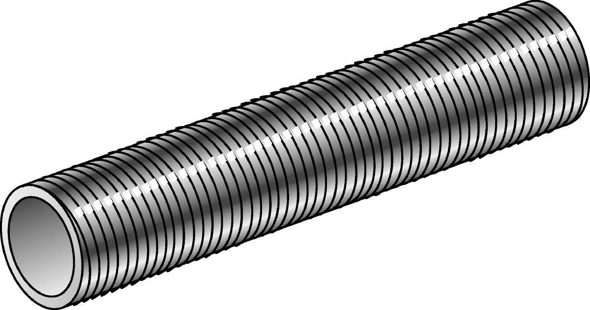 Tubes filetés GR-G-F - Classe d'acier 4.6 (GAC)