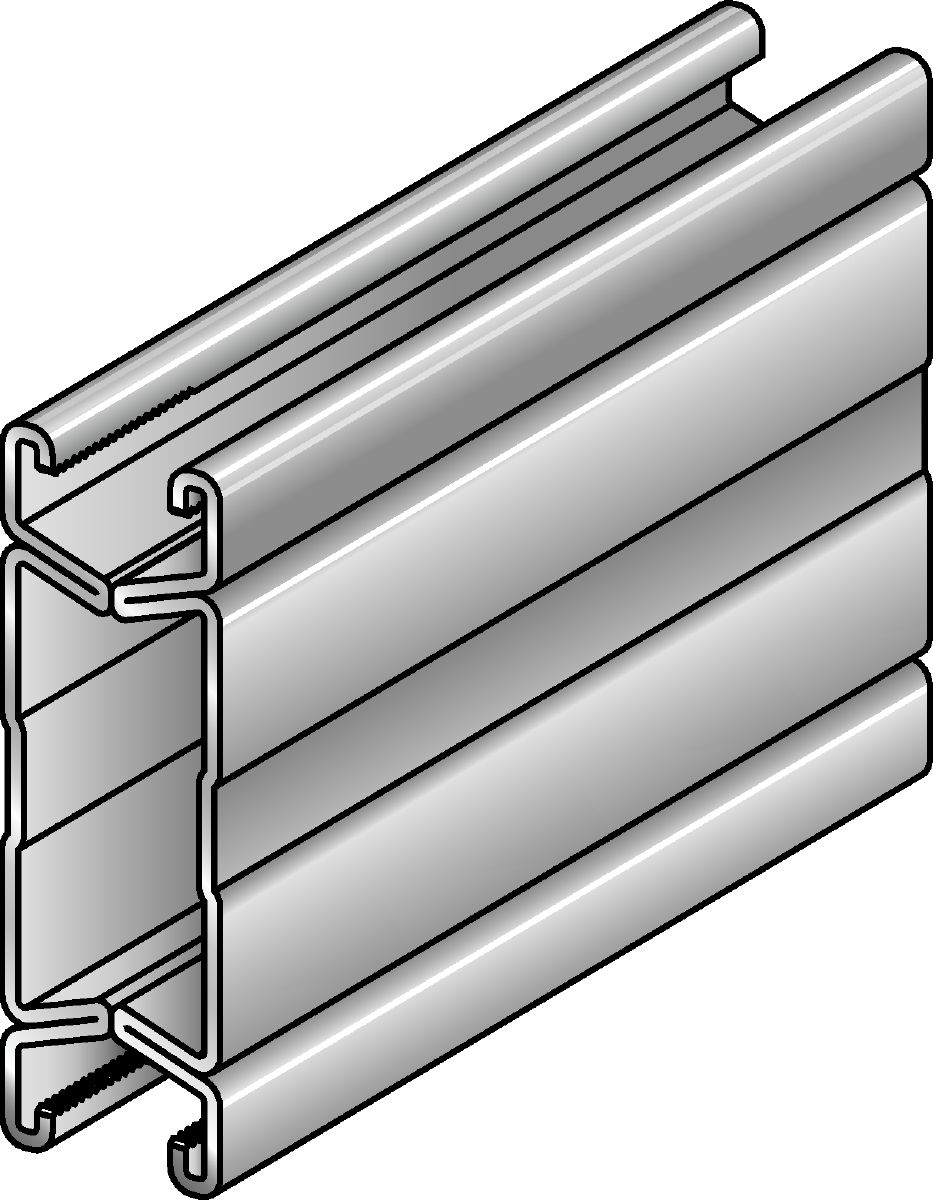 Rail profilé en C MQ-124X D