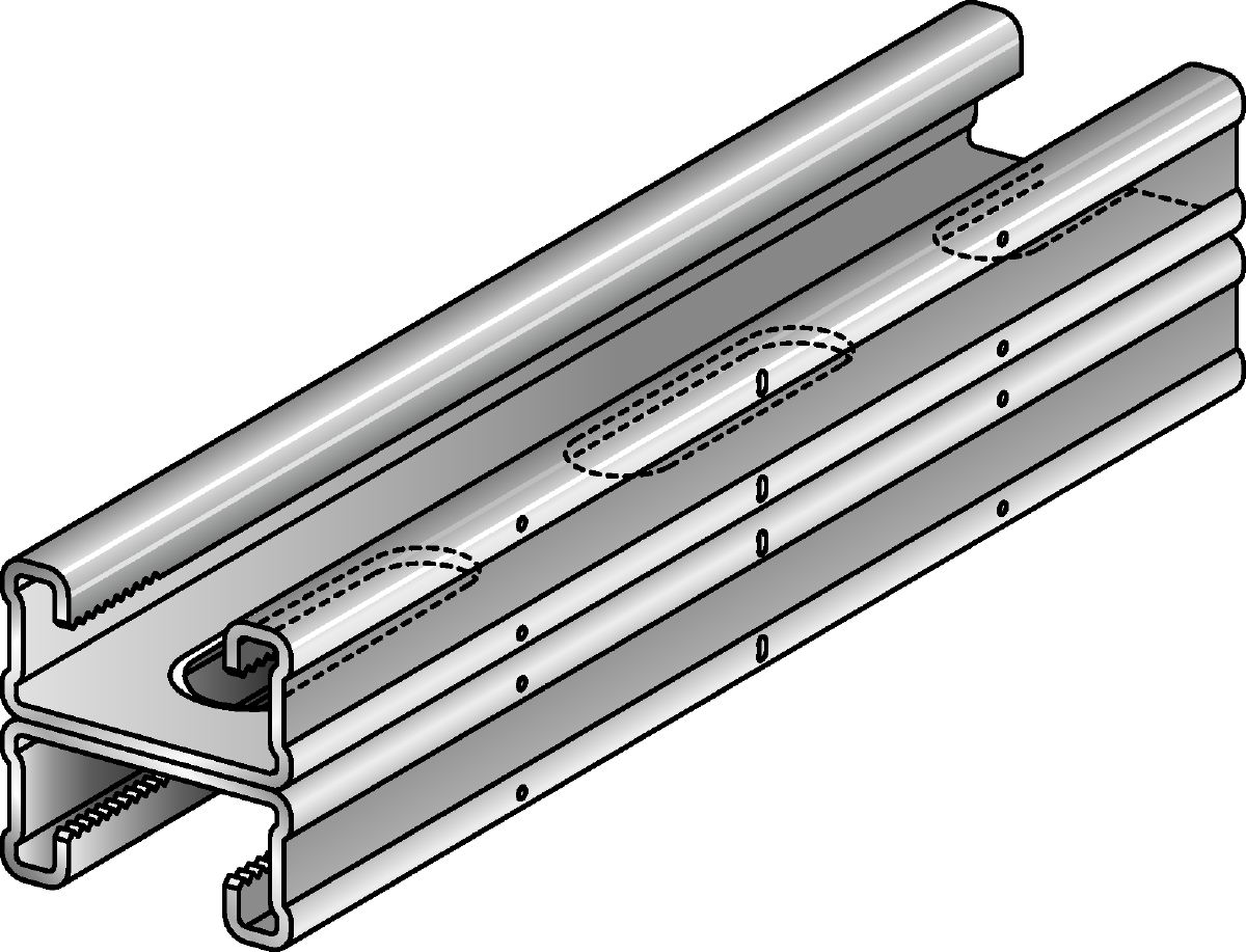 Rail profilé en C MQ-21 D