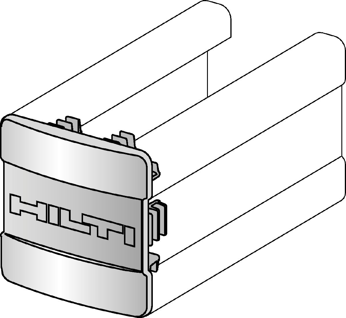 Hilti Tapa de carril MQZ-E41 · 369685