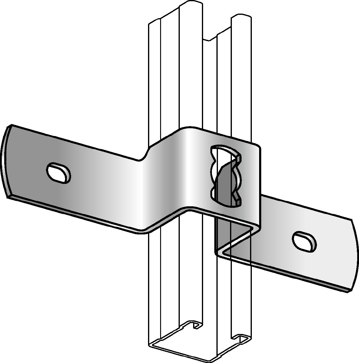 Attache MQB (entretoise sur béton)