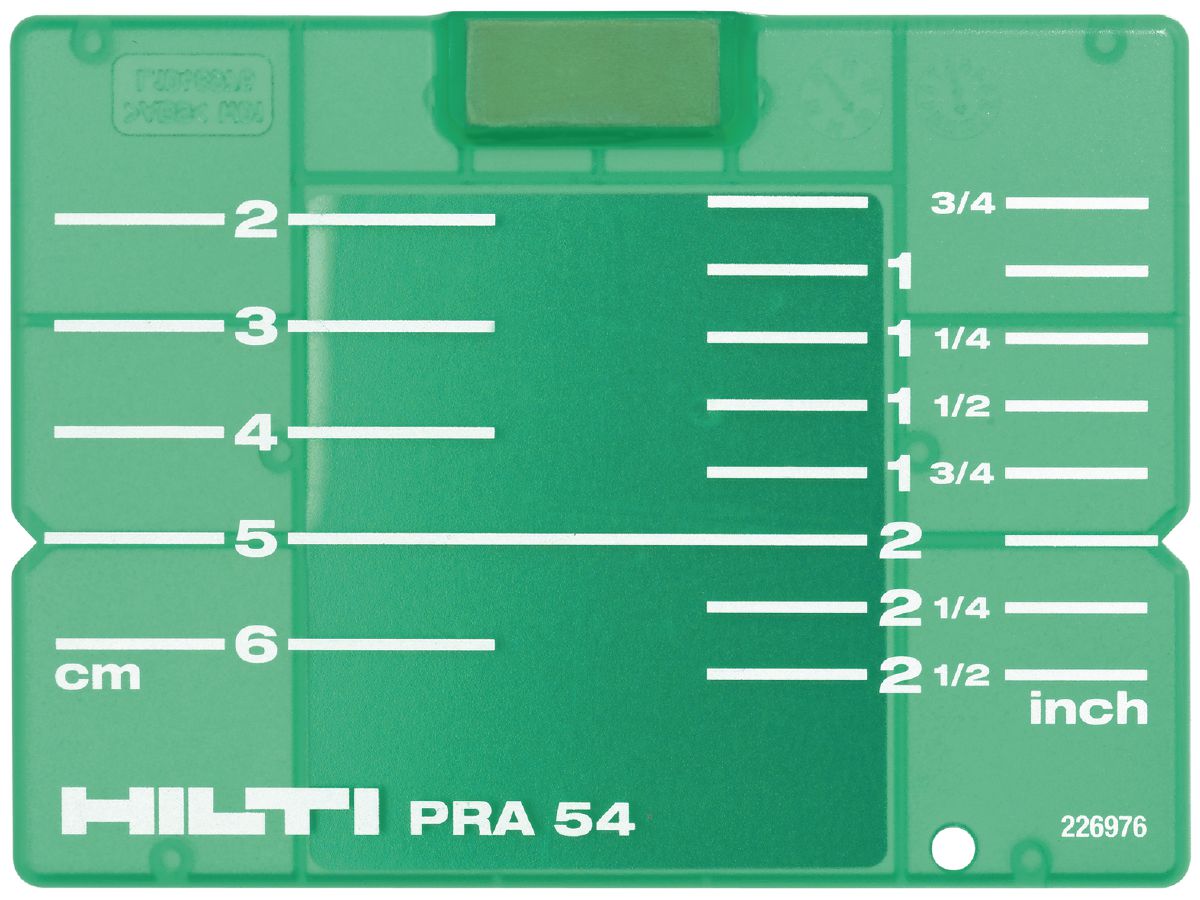 多方向レーザー用受光器とターゲットプレート - レシーバーと