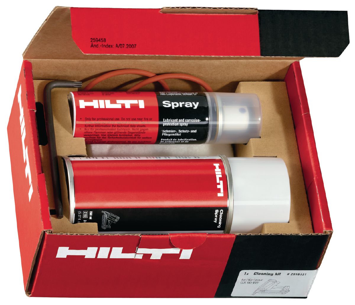 Hilti Equipo de limpieza GX 90-WF embal. · 2018131