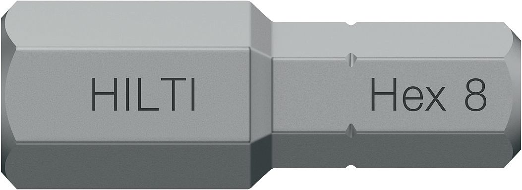 Hilti Punta S-B HEX8 25/1" HP (10) · 2126752