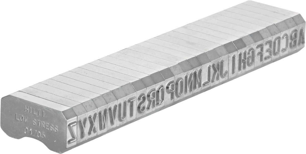 Matryce do znakowania stali X-MC LS 5,6/6