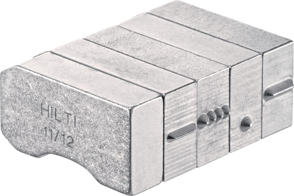 Caractères de marquage en acier X-MC 8