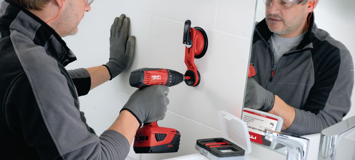 HILTIのセット SPX HEX タイル穿孔スターターキット - 金属、木材、その他の母材用