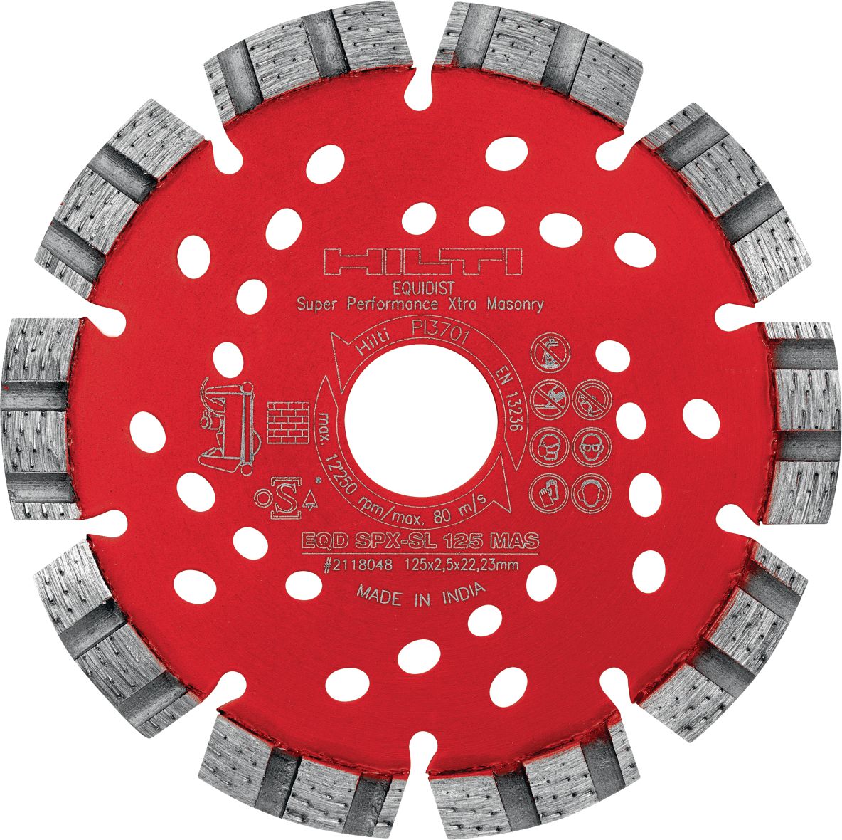 もんちんぐ SPX-SL deimantinis mūro peilis - Deimantiniai diskai - Hilti Lietuva
