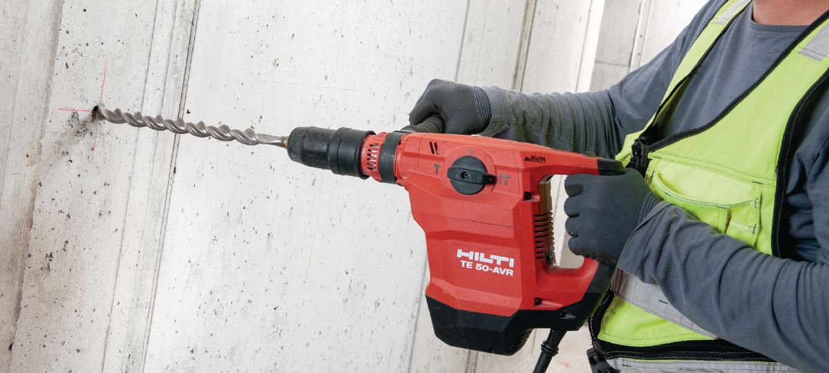 TE 50-AVR ロータリーハンマー - ハンマードリル - Hilti Japan