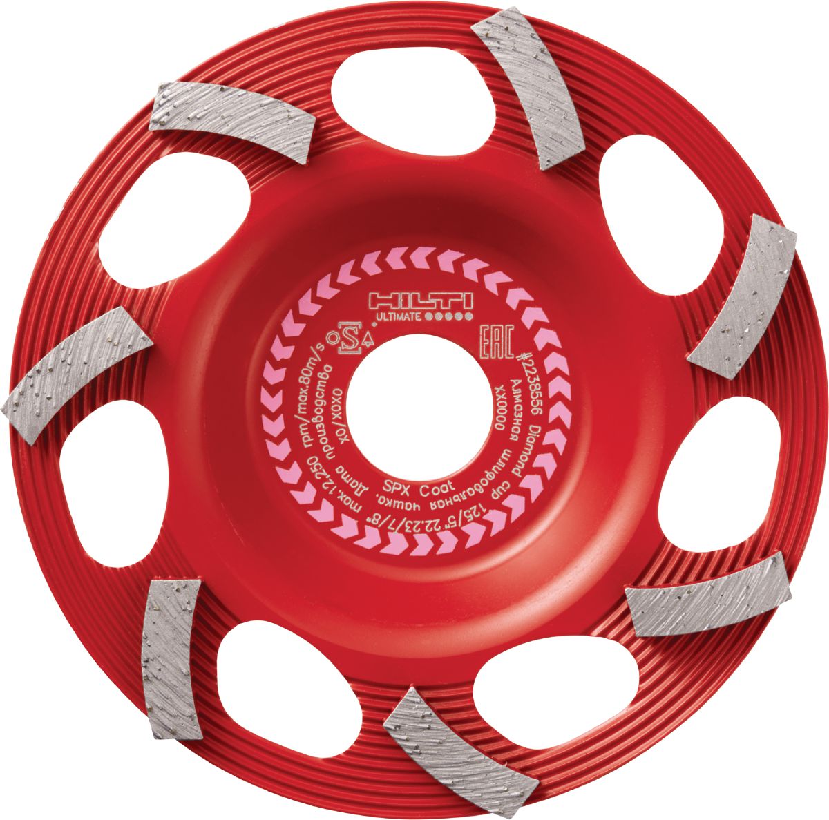 Hilti Vaso diamantado DG-CW 125/5" SPX Concret · 2238556