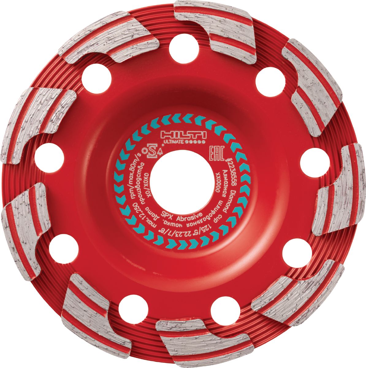 Hilti Vaso diamantado DG-CW 125/5" SPX abras · 2238558