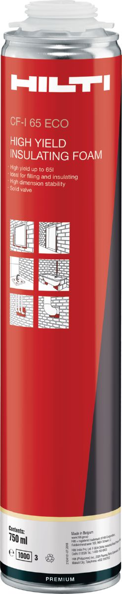 Mousse isolante à haut rendement CF-I 65 ECO