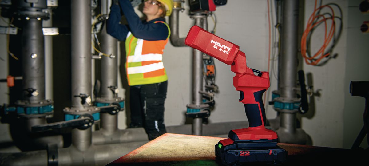 Lanterna LED SL 2-22 - Fundamentos do local de trabalho - Hilti