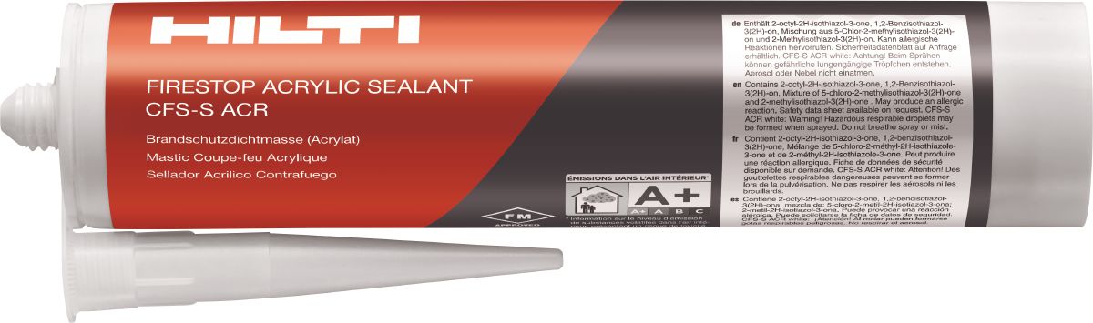 Mastic coupe-feu acrylique CFS-S ACR