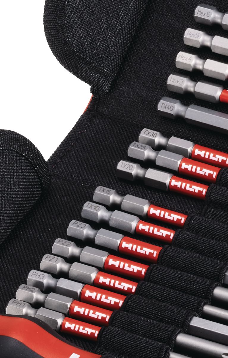 S-BS Conjunto de parafusadoras manuais - Brocas e soquetes - Hilti
