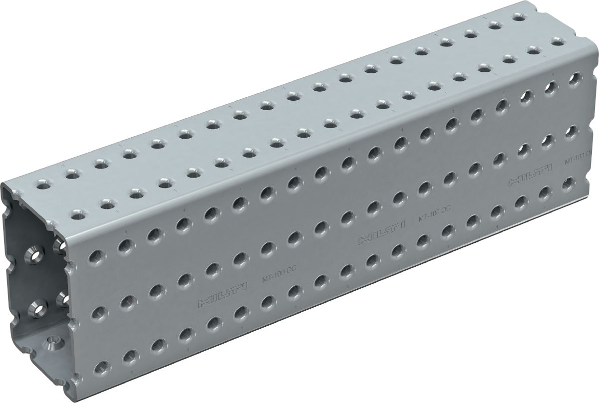 Rail profilé rectangulaire MT-100 OC