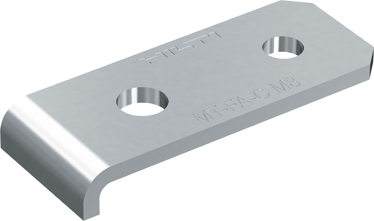 Angle de fixation MT-FA-C pour rails de supportage