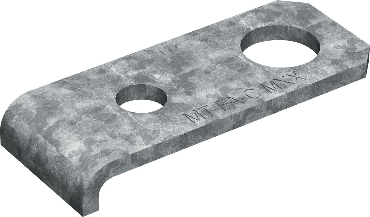 Angle de fixation MT-FA-C OC pour rails de supportage