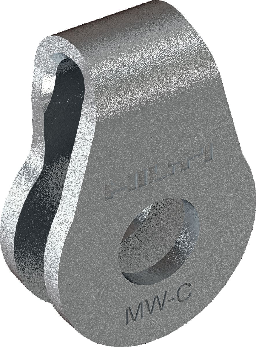Stalowy element P-clip MW-C