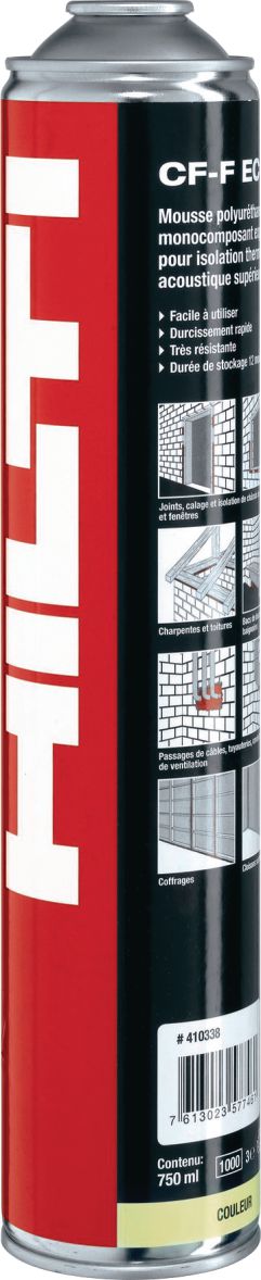 Mousse de colmatage CF-F ECO