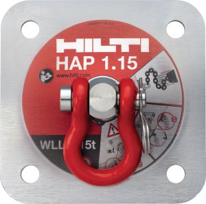 Hijsankerplaat voor liften HAP 1.15