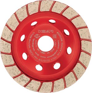 Meule Diamantée Brasée Turbo 7,3 Cm - Pour Pierre, Marbre, Granit, Céramique - Hauteur 1.0 à 2.5 Cm Au Choix - Pour Meuleuse D'angle