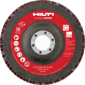 AF-D FT SPX Flap disc - Abrasives - Hilti Canada